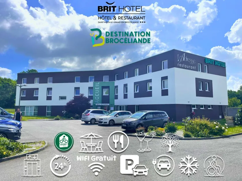  Brit Hotel Saint-Méen-le-Grand en Brocéliande - Image 1