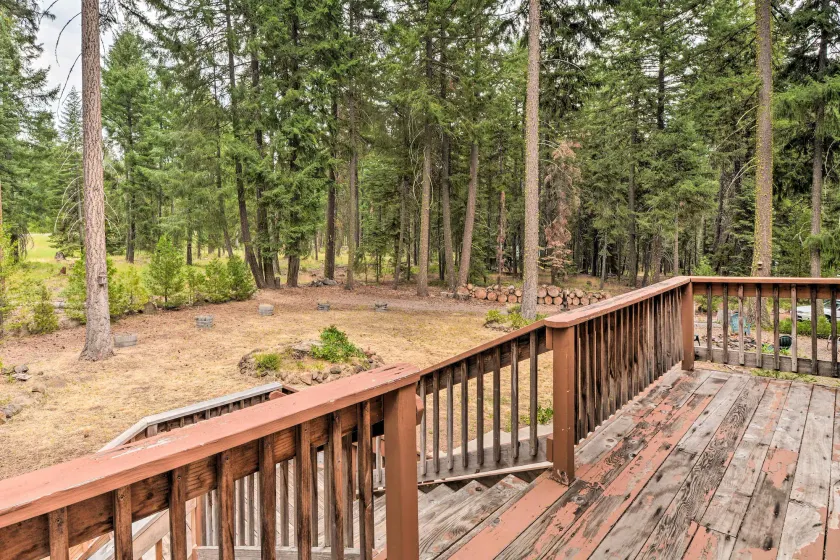 Cabin w/ Hot Tub, By Crater Lake Nat'l Park! - Interiør