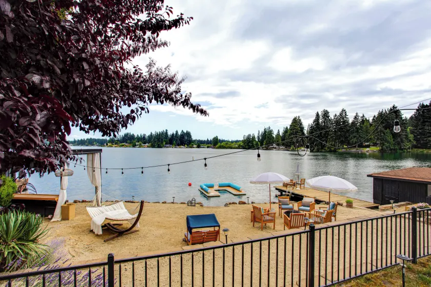 Lake Spanaway Retreat: Home w/ Private Beach! - Image 1
