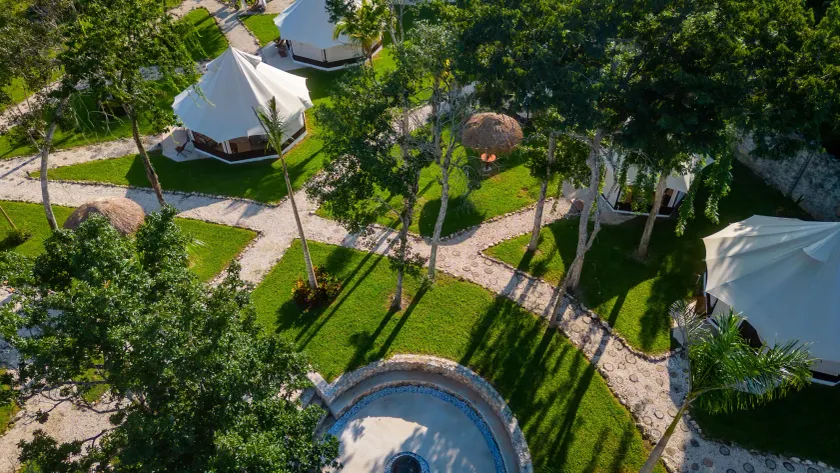 Xakluum Eco Glampings - Eingangsbereich