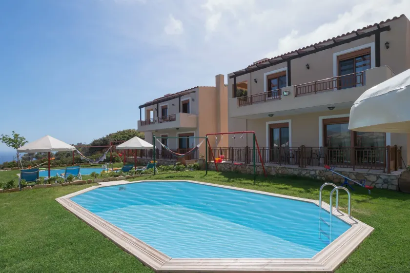 Triopetra Luxury Villas Fournou Lago up to 12 guests - Image 1