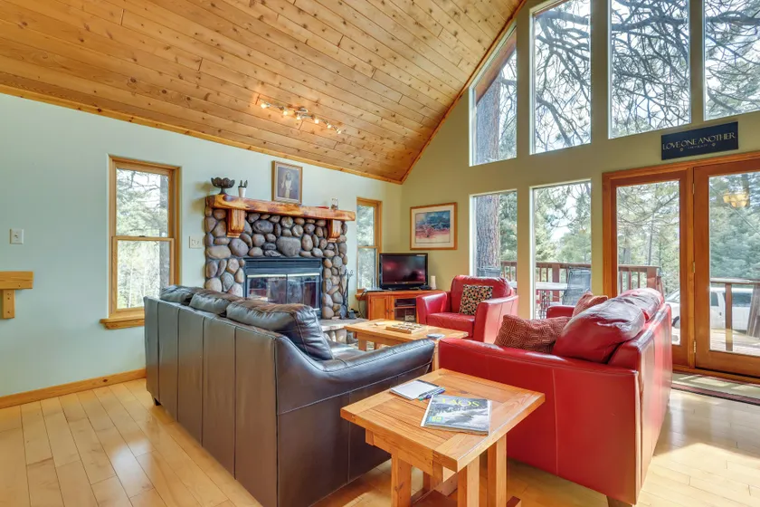 Angel Fire Cabin w/ Deck: Hike, Golf & Cool Off! - Image 1