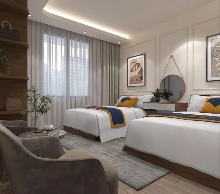 Anna Noi Bai Airport Hotel - Chambre
