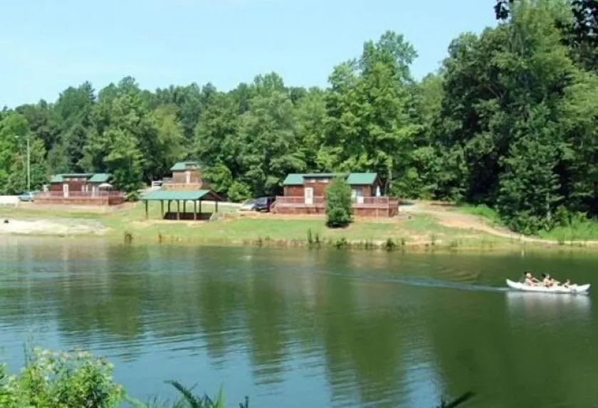 Forest Lake Camping Resort Lakefront Cabin 8 - Image 1