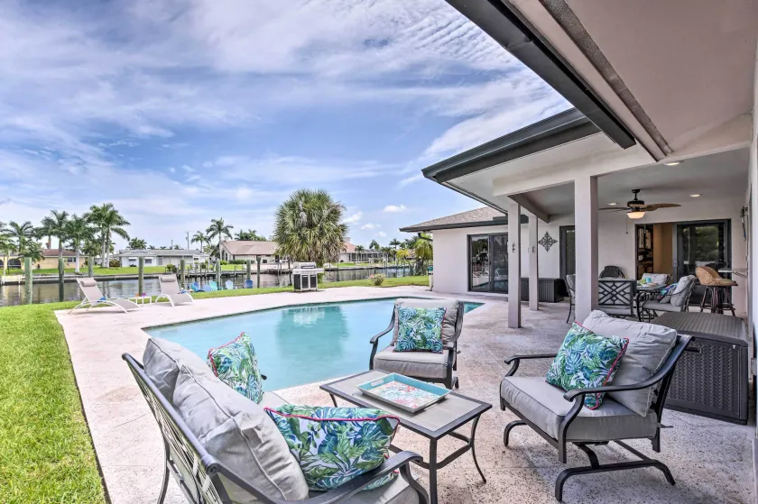 NOUVEAU! Canalfront Cape Coral Home avec quai privé! - Image 1