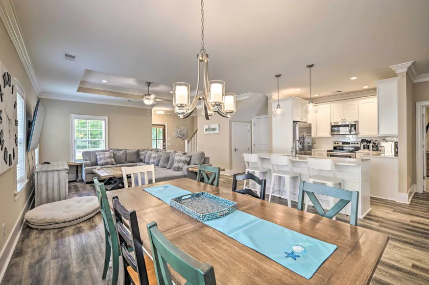 Charmante maison à Pawleys Island ~ À 4 miles de la plage ! - Intérieur