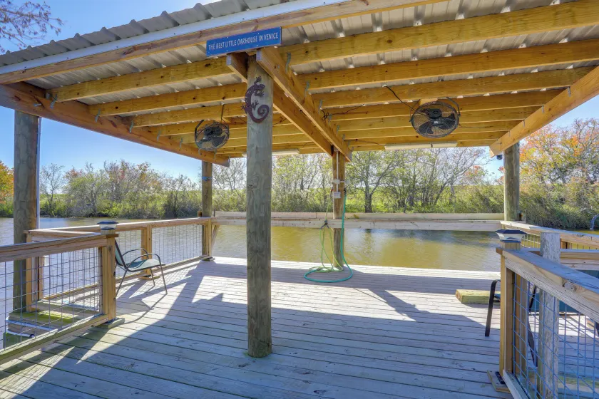 Fishing Dock! 'oarhouse South' Near Venice Marinas - Image 1