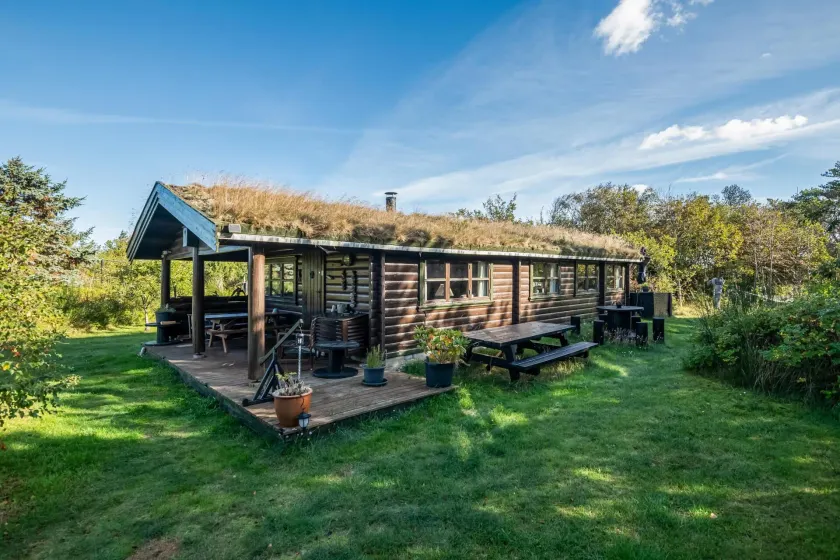 Authentic Scandinavian Log Cabin with Private Sauna near Skagen - Image 1