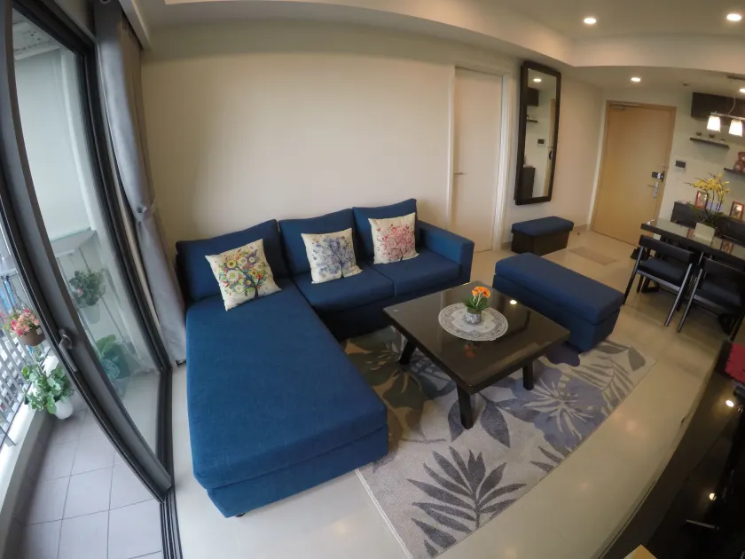 Riverfront Osis Resort Balcony - Image 1