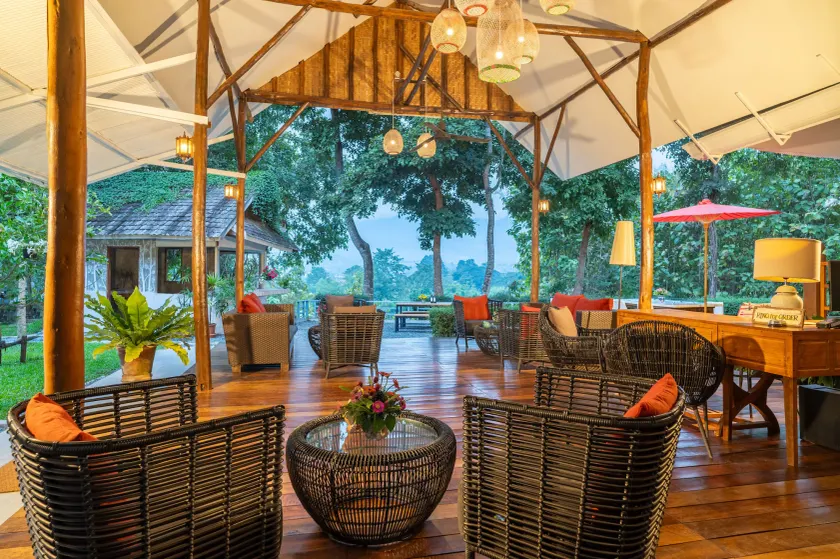 Luxury Farm House - Coin salon dans le hall