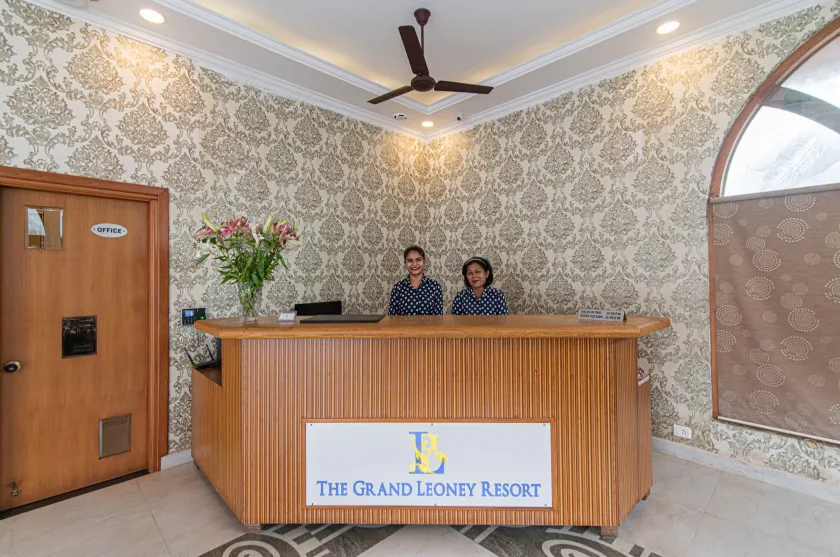 The Grand Leoney Resort - Check-in/check-out kiosk