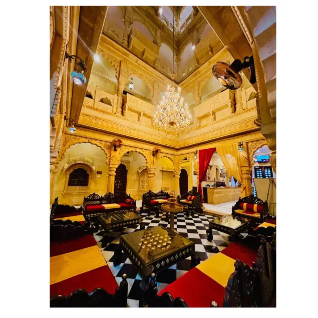 The Jaigarh Palace Jaisalmer - Entrada interior