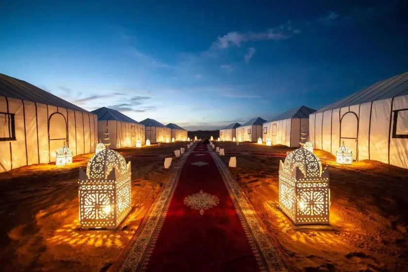 Sunset luxury camp Merzouga Desert Experience - Image 1