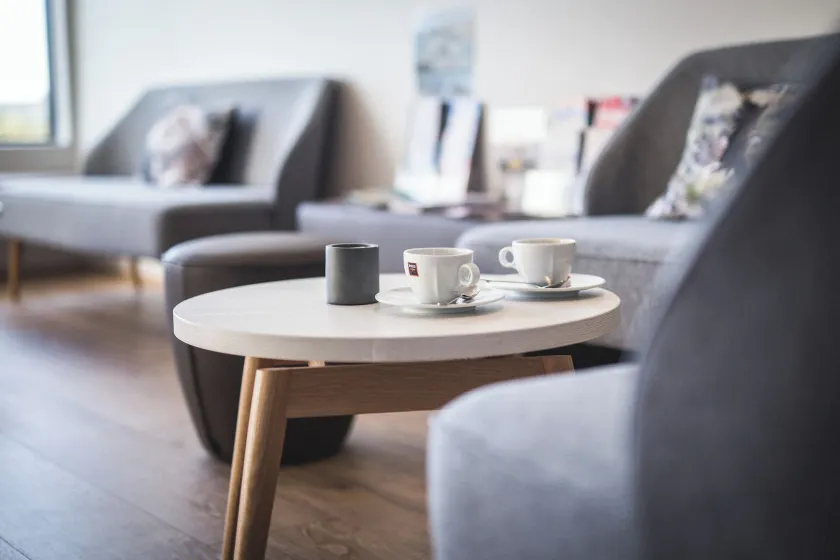 Hótel Laugarbakki - Siddeområde i lobbyen