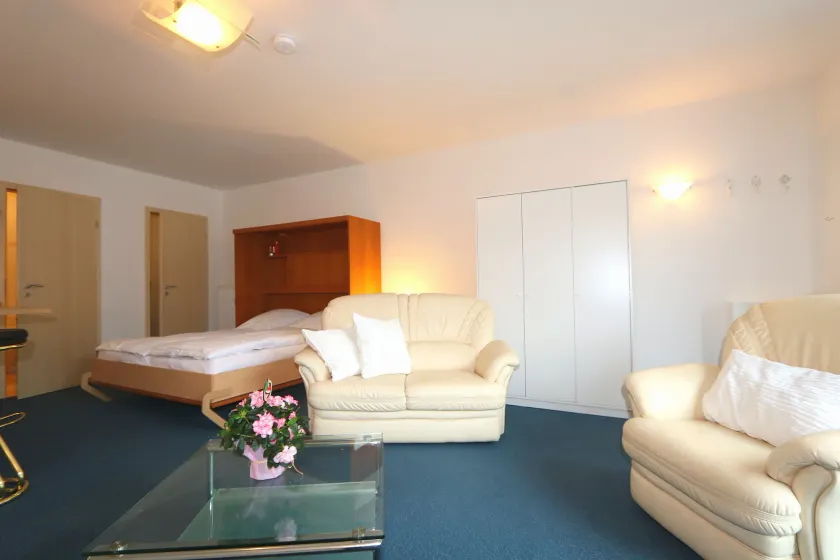 Studio Apartment With Terrace, own Parking Space and a Small Lake 500 m Away - Camera