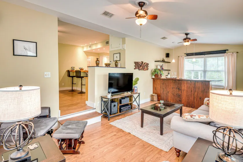1 Block to Crescent Lake: Charming Home w/ Porch! - Image 1