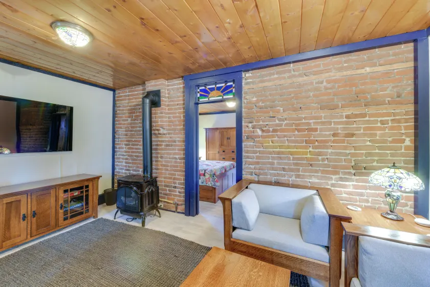 0601: Downtown Salida Cottage w/ Fireplace + Yard - Innenbereich