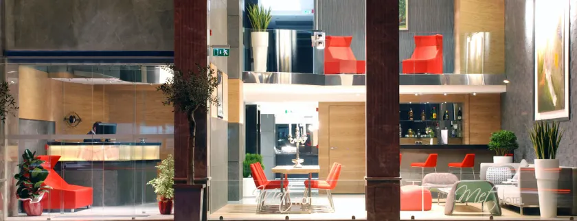 Met Hotel - Lobby