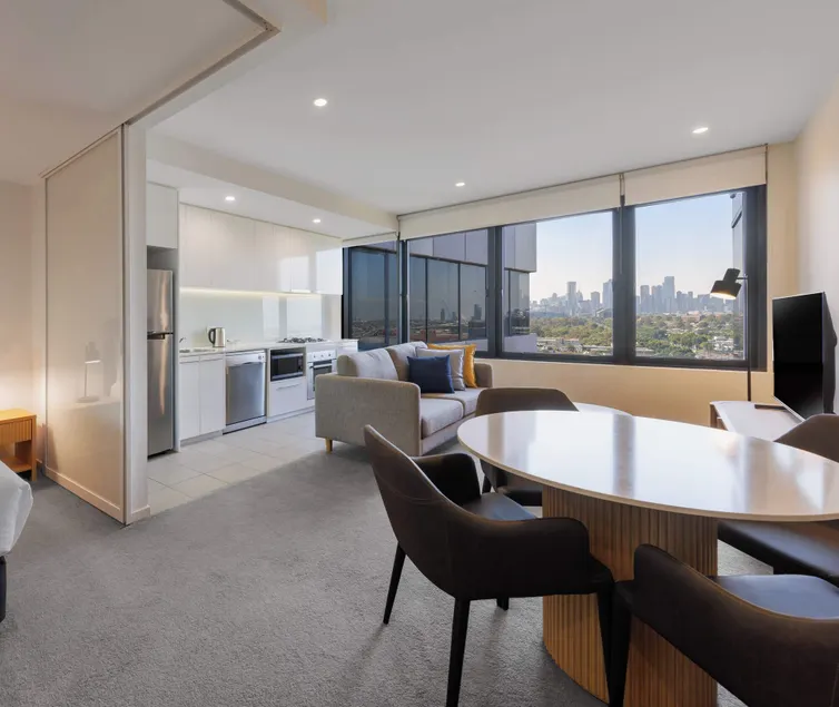 Oaks Melbourne Flemington Suites - Værelse