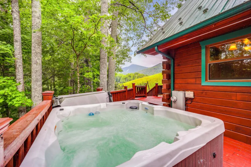 'almost Heaven Cabin' Hot Tub, Blue Ridge Mtn View - Image 1