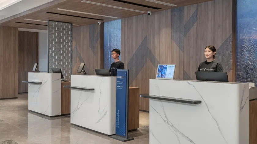 Holiday Inn Express Qingdao Shibei by IHG - Reception