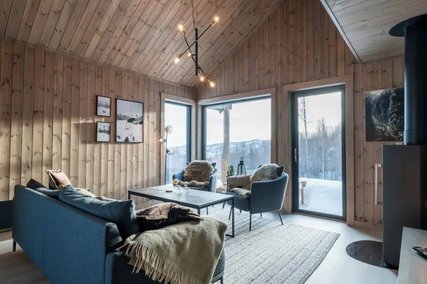 Cozy Family Cabin Ski centre, shuttle bus - Image 1