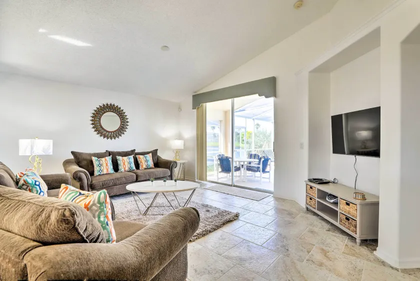 8 Mi to Disney World: Home w/ Lanai + Game Room! - Intérieur