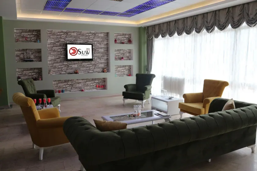 Suw Hotel - Zona de estar del vestíbulo