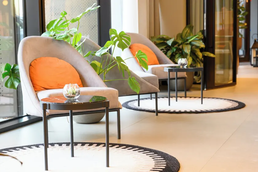 Fletcher Hotel-Restaurant Oisterwijk-Tilburg - Coin salon dans le hall