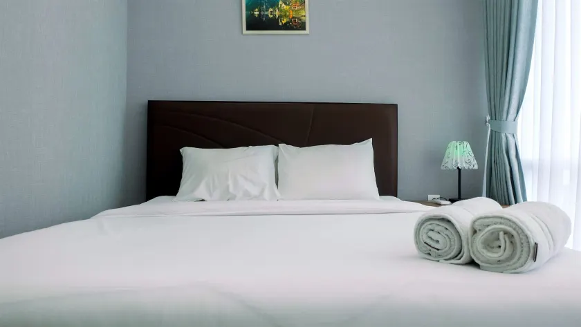 Classy 2BR Apartment at Menteng Park with City View By Travelio - Image 1