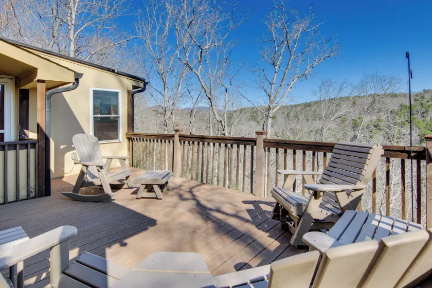 Furnished Deck + Mtn Views: Rutherfordton Home - Image 1
