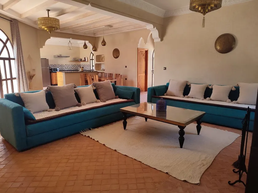 Riad Bini-Ddik - Coin salon dans le hall
