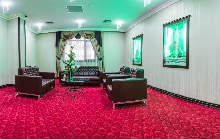 Grandwork Hotel - Zona de estar del vestíbulo