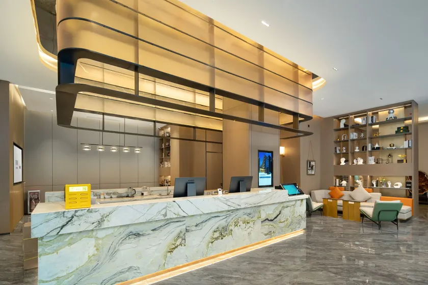 Yizhi Hotel - Guangzhou Beijing Road Pedestrian Street Rainbow Bridge Subway Station - Vestíbulo