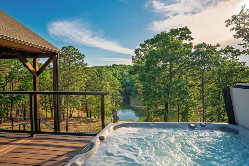 Lake Views, Big Deck, Hot Tub, Fire Pit, Game Room - Image 1