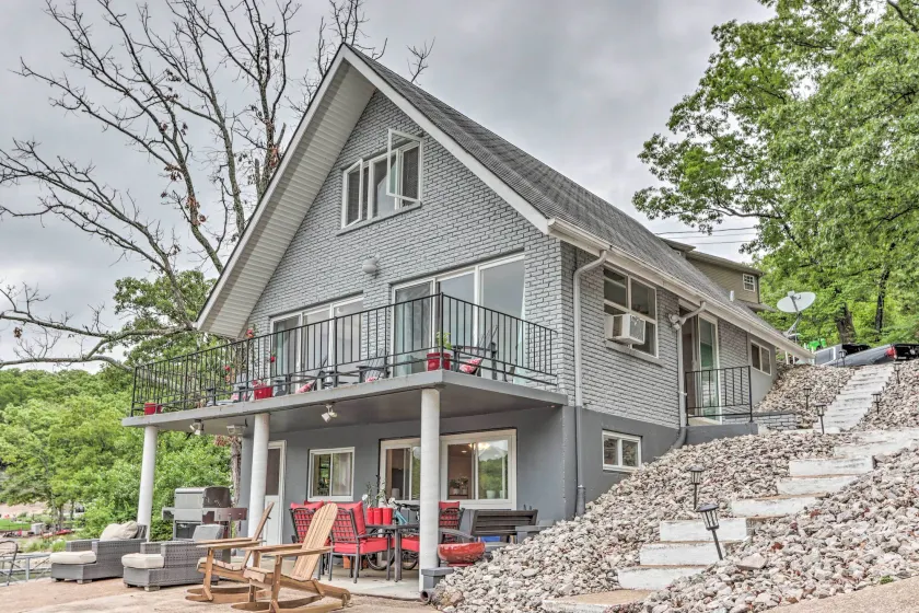 Secluded A-Frame Lakefront with Sun Deck and Sauna - Image 1