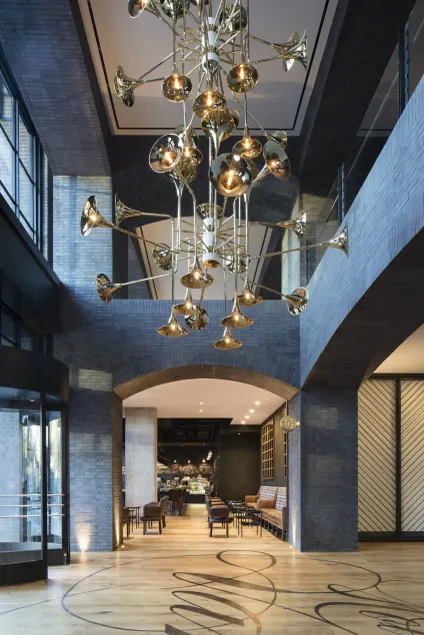 Hotel Van Zandt - Interior entrance
