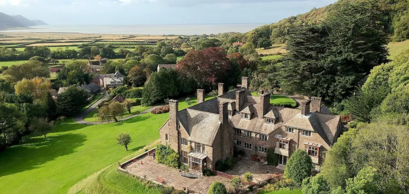 Luxury Bed And Breakfast at Bossington Hall in Exmoor, Somerset - Image 1
