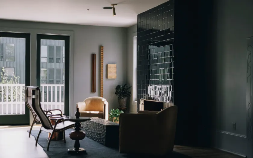 The Stonebreaker Hotel - Coin salon dans le hall