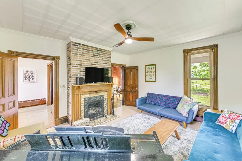 Family Home w/ Yard & Fire Pit in Middleburgh! - Image 1