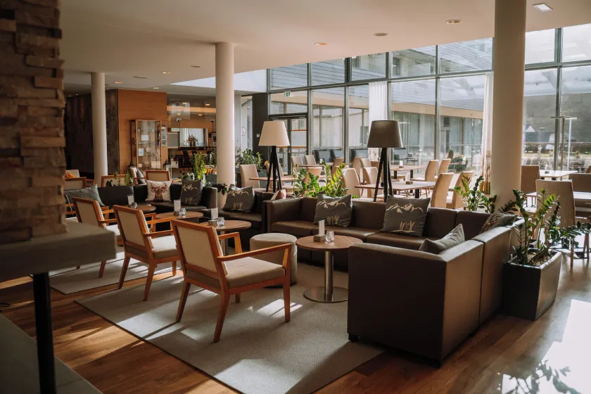 Hotel Auszeit St Lambrecht - Vestíbulo