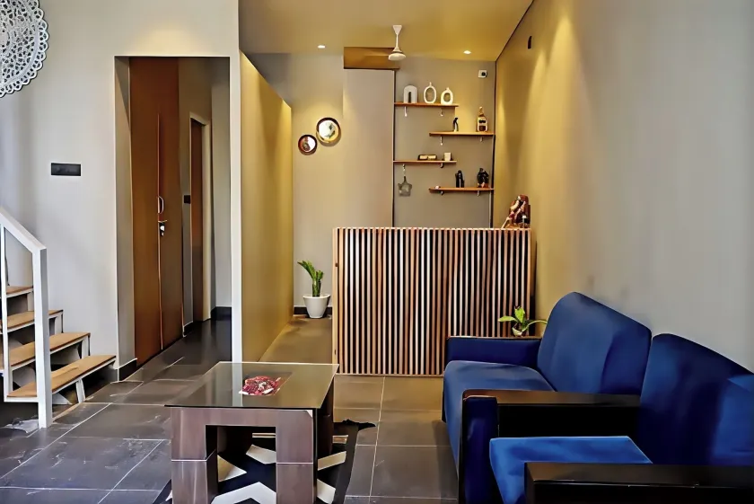 The Homez Haven 1-BHK Living - Hall