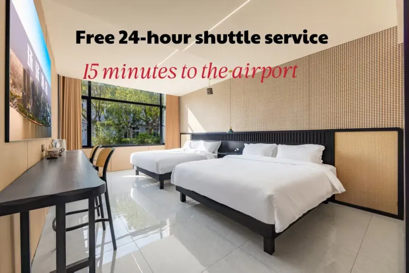 Shanghai Zhuzhu Hotel - 24-hour free airport pick-up and drop-off Airport - Image 1