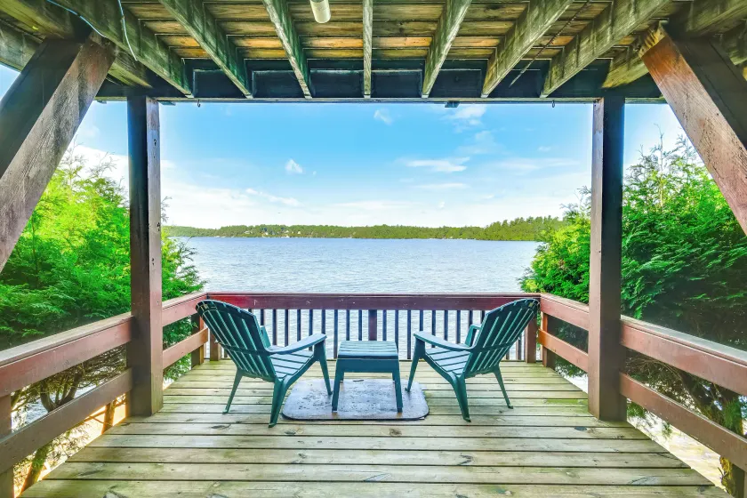 Waterfront Harrisville Home w/ Outdoor Fireplace! - Image 1