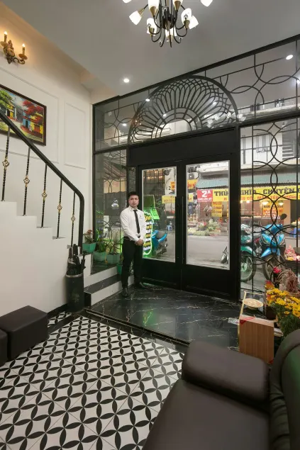 Dream Boutique Hotel & Travel & Spa - Hanoi Old Quarter - Entrada (vista interior)