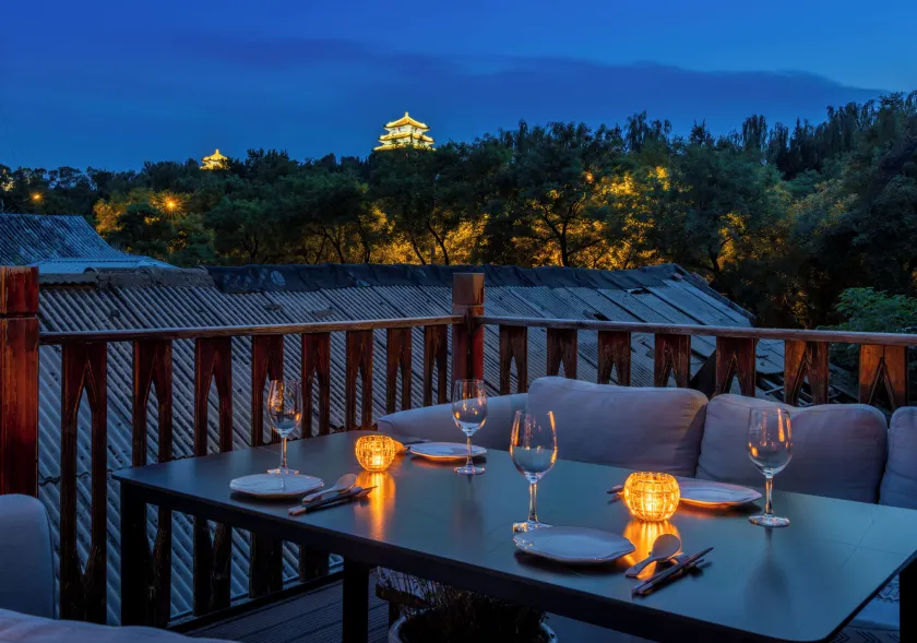 Jingshan Garden Courtyard Hotel Beijing Forbidden City Newly renovated Tianmen Wangfujing Gardenhutong BejjingCourtyard - Image 1