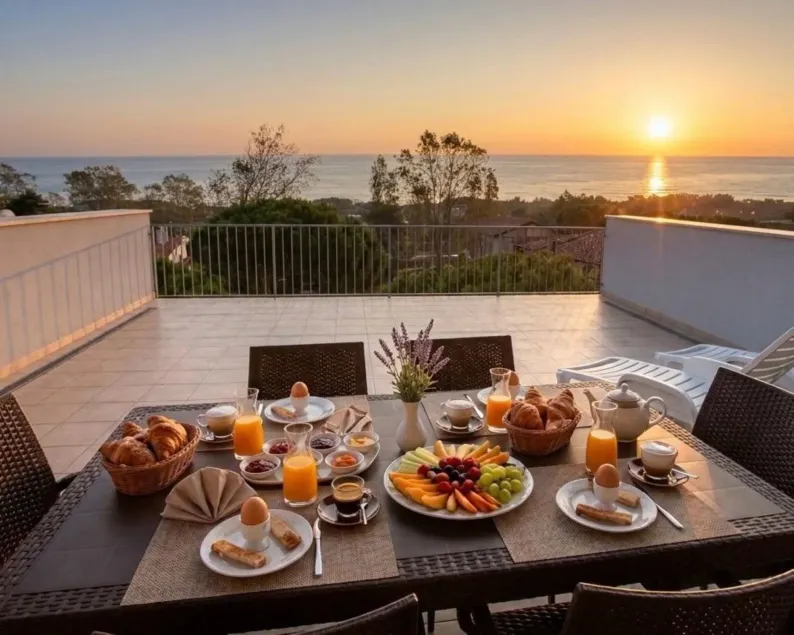 Wonderful attic flat with sea view - Image 1