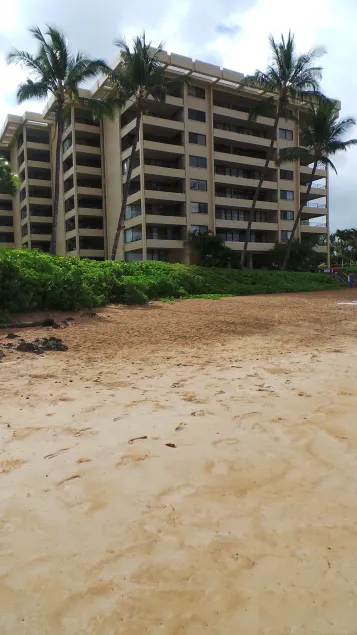 Polo Beach 108, 2-bedrooom Ocean Front in Wailea Maui - Indgang