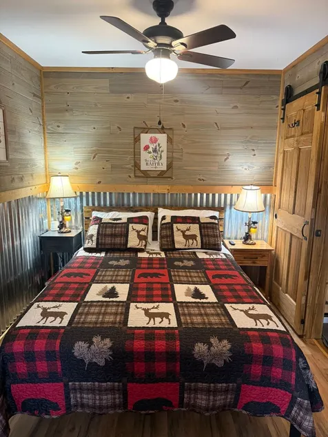 The Fire Cabin sets in the heart of the beautiful Moravian Falls - Image 1