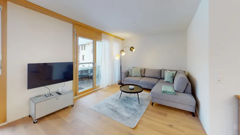 Das ruhig und sonnig gelegene Ferienhaus \"Dalia\" liegt am Dorfrand von Celerina. - Image 1